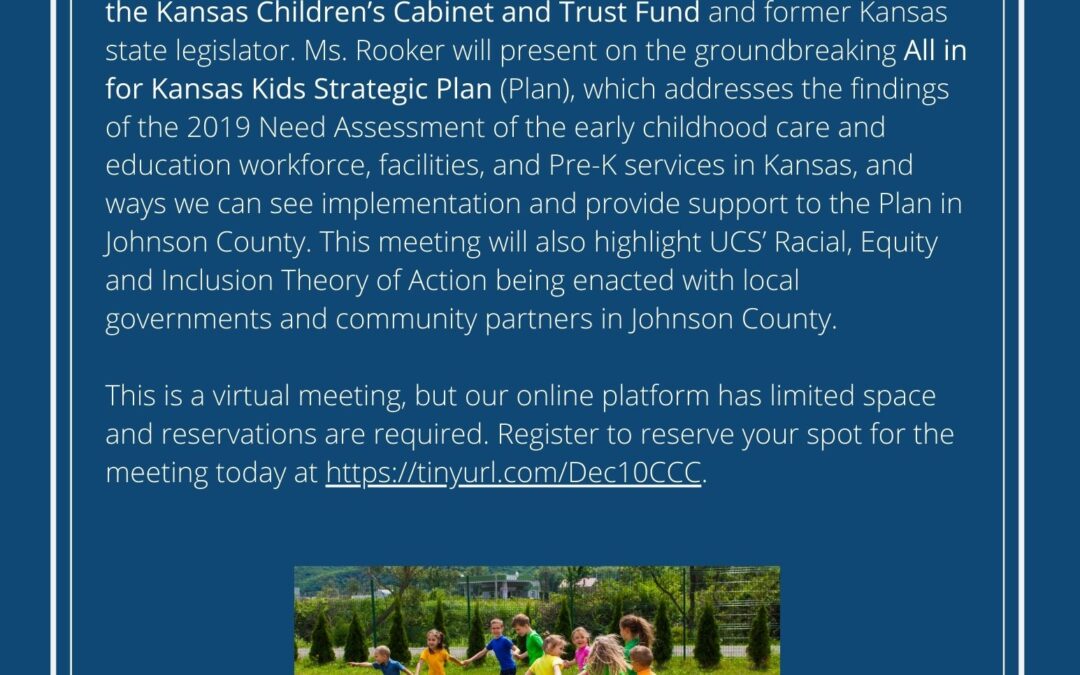 Enews 12-3-20: COVID-19 Relief Funds; KS Public Policy Forum; Children’s Coordinating Council Meeting